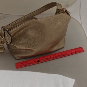 Imoshion Metallic Gold Wristlet Clutch